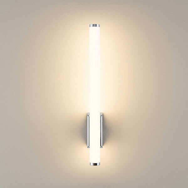 Molto Luce Kinkiet VINA UP S, chromowy / srebrny, łazienka, aluminium, nowoczesny