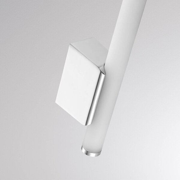 Molto Luce Kinkiet VINA UP S, chromowy / srebrny, łazienka, aluminium, nowoczesny