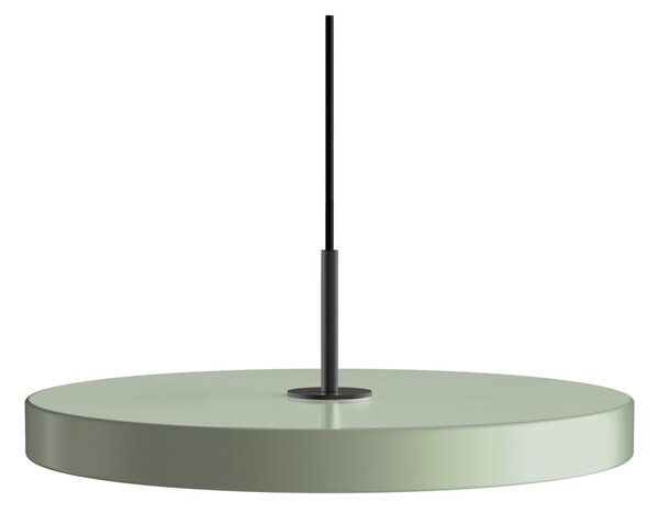 Jasnozielona lampa wisząca LED z metalowym kloszem ø 43 cm Asteria Medium – UMAGE