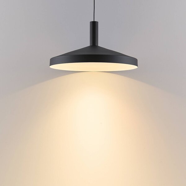 Molto Luce Lampa wisząca LORA III, możliwość ściemniania, czarny, salon / jadalnia, metal, nowoczesny
