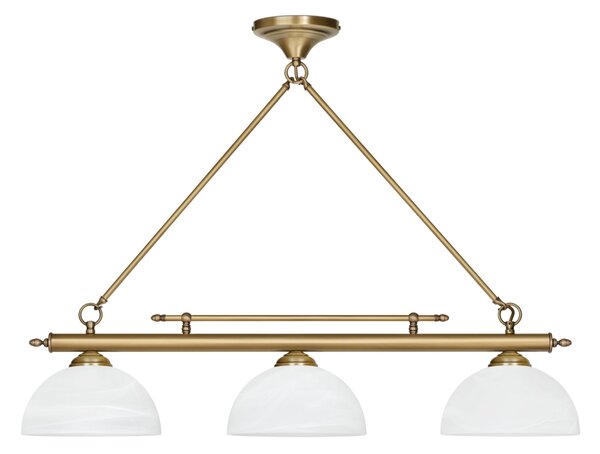 Mosiężna lampa 3-punktowa J-S3D25