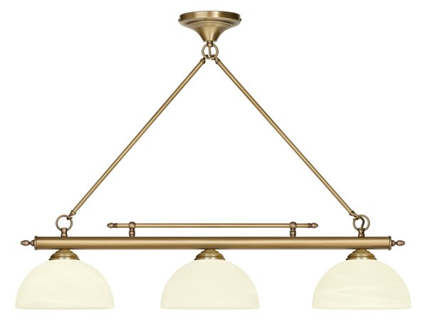 Mosiężna lampa 3-punktowa J-S3D25