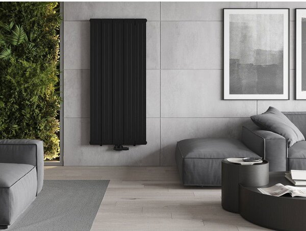 Mexen Waco grzejnik dekoracyjny 1544 x 694 mm, 1550 W, czarny - W217-1544-694-00-70