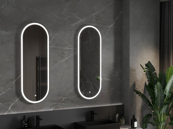 Mexen Bono lustro łazienkowe podświetlane 45 x 120 cm, LED 6000K, antypara - 9816-045-120-611-00