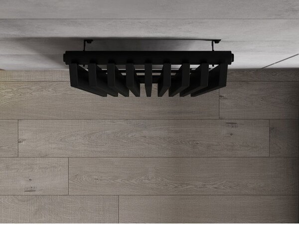 Mexen Aurora grzejnik dekoracyjny 1800 x 450 mm, 1347 W, czarny - W212-1800-450-00-70