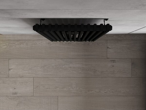 Mexen Kansas grzejnik dekoracyjny 1800 x 420 mm, 1242 W, czarny - W204-1800-420-00-70