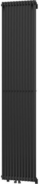Mexen Kansas grzejnik dekoracyjny 1800 x 420 mm, 1242 W, czarny - W204-1800-420-00-70