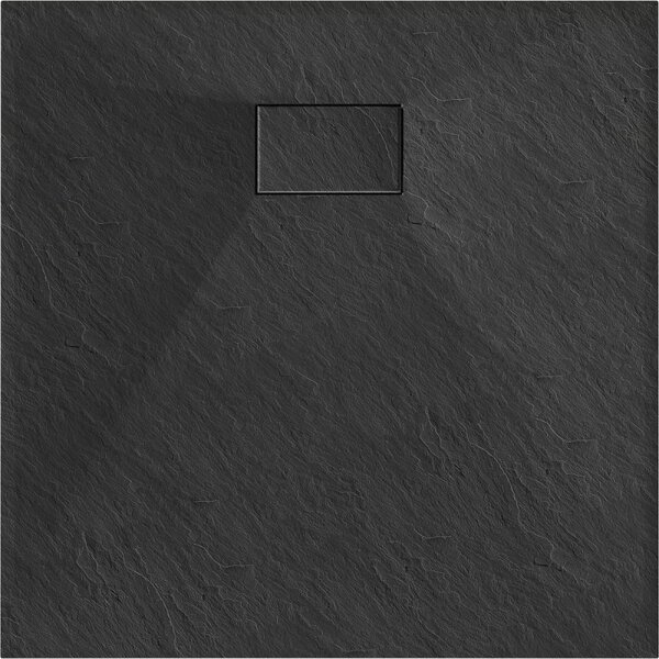 Mexen Hugo brodzik kwadratowy SMC 70 x 70 cm, czarny - 42707070