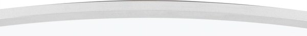 Lampa sufitowa LED Narima Lindby, aluminiowy / szary / cynkowy, kuchnia, tworzywo sztuczne, nowoczesny