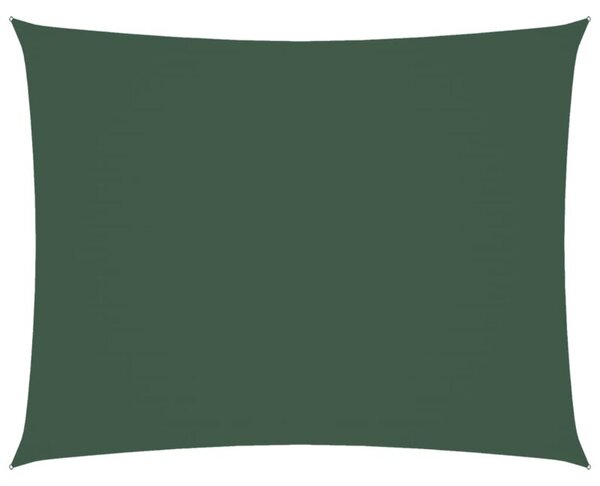 Prostokątny żagiel ogrodowy, tkanina oxford, 3x6 m, zielony