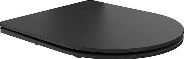 Mexen deska wolnoopadająca slim, duroplast, czarna mat - 39224085
