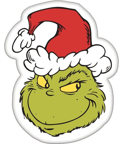 Polarowa poduszka dziecięca 29x36 cm Grinch – Jerry Fabrics
