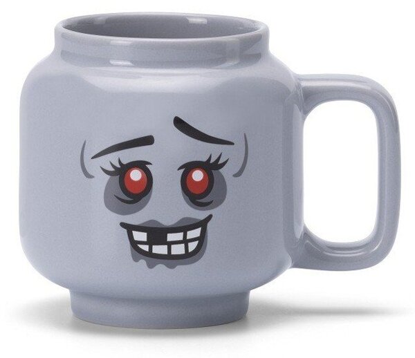 Szary ceramiczny kubek dla dzieci do latte 255 ml Zombie – LEGO®