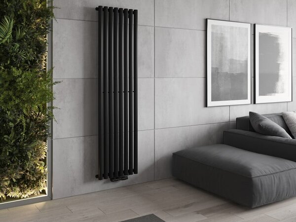 Mexen Nevada grzejnik dekoracyjny 1800 x 480 mm, 940 W, czarny - W201-1800-480-00-70