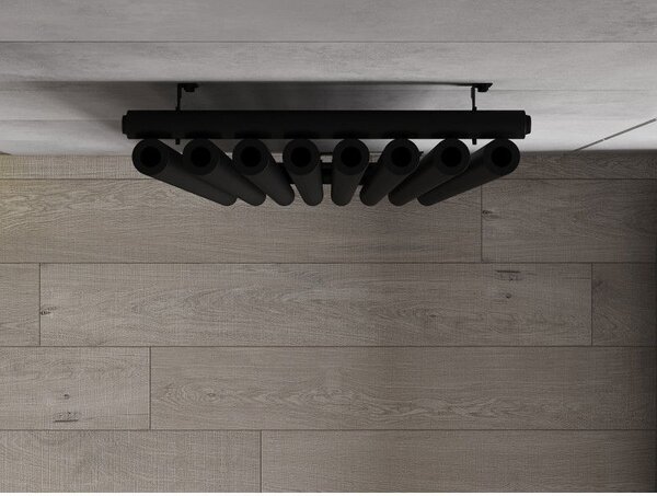 Mexen Nevada grzejnik dekoracyjny 1800 x 480 mm, 940 W, czarny - W201-1800-480-00-70