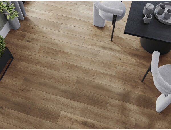 Mexen Spirit Lake panele winylowe 1240 x 182 mm SPC 6,5 mm, podkład IXPE 1,5 mm, 4 V-Fuga, Dąb - F1001-1240-182-505-4V1-01