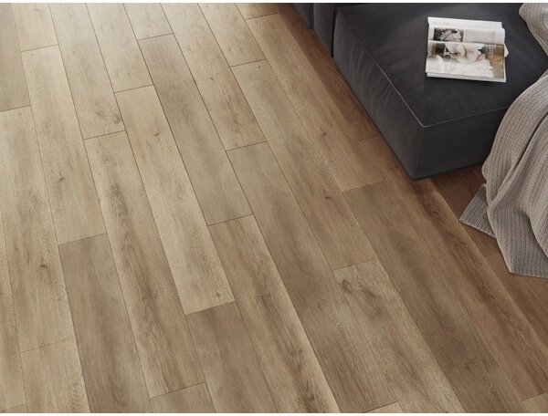 Mexen Spirit Lake panele winylowe 1240 x 182 mm SPC 6,5 mm, podkład IXPE 1,5 mm, 4 V-Fuga, Dąb - F1001-1240-182-505-4V1-01