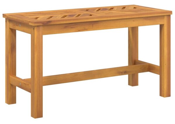Ławka ogrodowa, 80 cm, lite drewno akacjowe