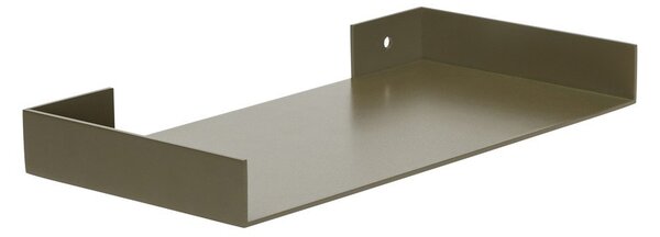 Ciemnozielona metalowa półka 30 cm Sheets – Hübsch