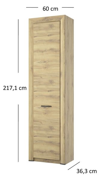 Regał słupek z półkami K4-Z45