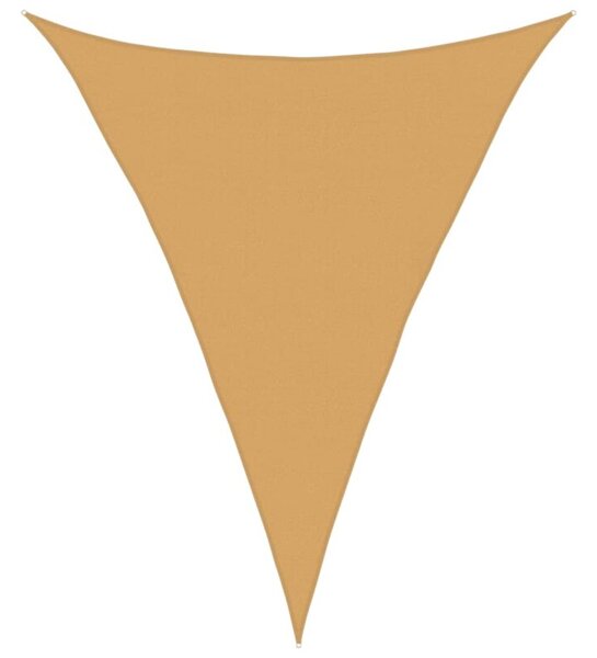 Żagiel przeciwsłoneczny, 160 g/m², piaskowy, 4x5x5 m, hdpe