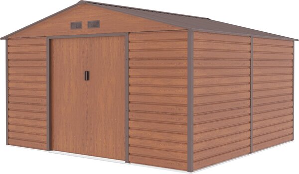 Domek ogrodowy G21 GAH 1085 - 340 x 319 cm, brzowy