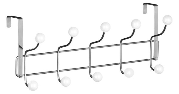 Metalowy wieszak na drzwi w kolorze srebra 40,5 cm Jaxen – Premier Housewares