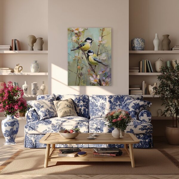 Obraz drukowany z ramą w zestawie 60x80 cm Parus Pair – Styler