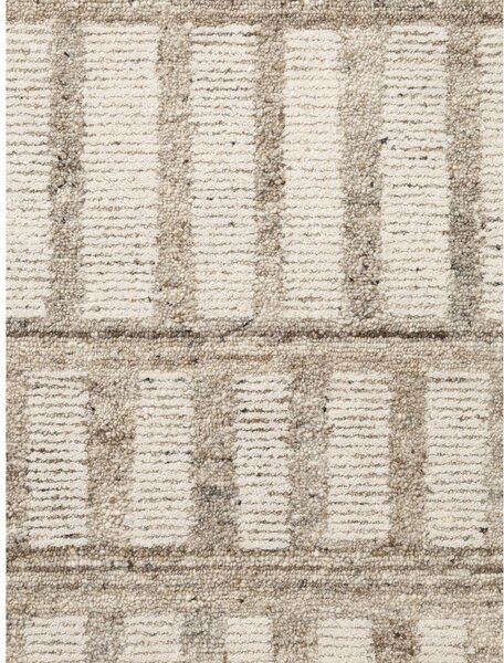 Kremowy wełniany dywan tkany ręcznie 160x230 cm Boho 1.0 Linara – Vikosa