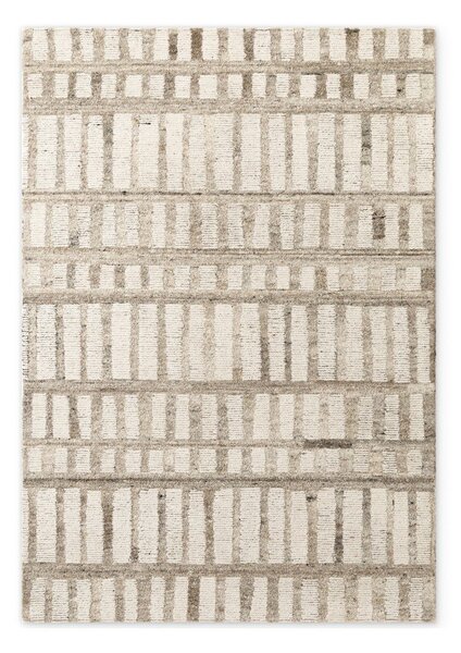 Kremowy wełniany dywan tkany ręcznie 160x230 cm Boho 1.0 Linara – Vikosa