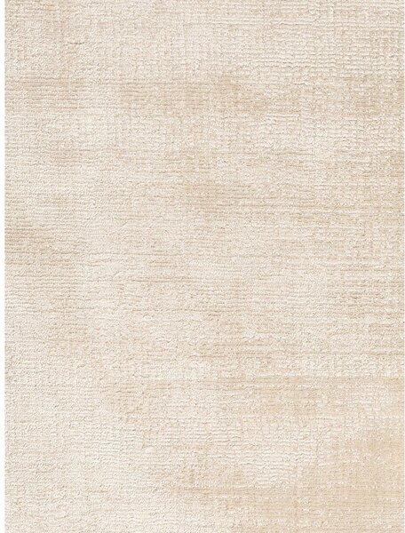 Dywan z wiskozy tkany ręcznie w kolorze kości słoniowej 80x150 cm Noemi – Vikosa