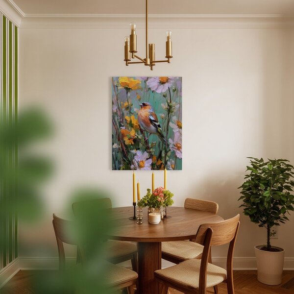 Obraz drukowany z ramą w zestawie 60x80 cm Fringilla – Styler
