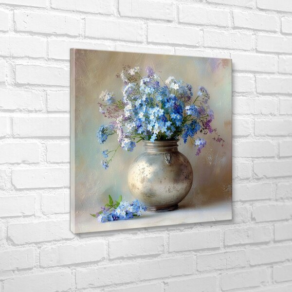 Obraz drukowany na płótnie 32x32 cm Forget-me-not – Styler