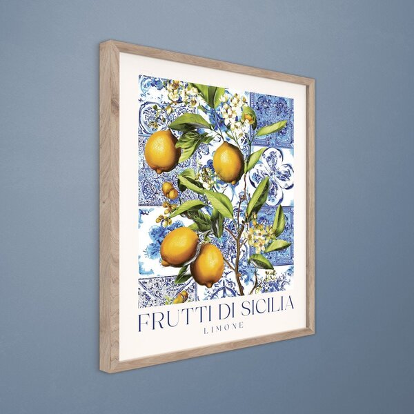 Obraz drukowany z ramą w zestawie 40x50 cm Sicilia – Styler