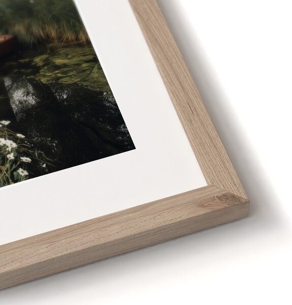 Obrazy zestaw 4 szt. drukowane z ramą w zestawie 30x30 cm Subtle Nature – Styler