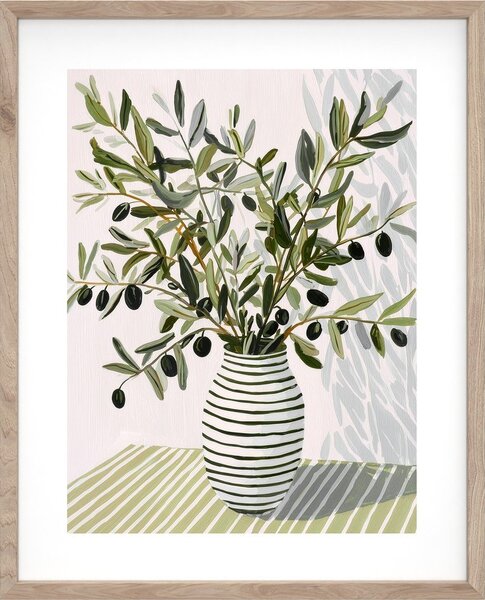 Obraz drukowany z ramą w zestawie 40x50 cm Olive Bunch II – Styler