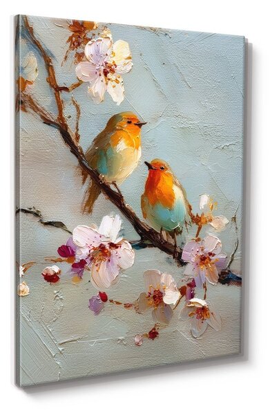 Obraz drukowany z ramą w zestawie 60x80 cm Robins – Styler
