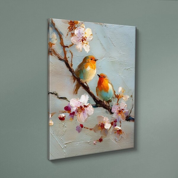 Obraz drukowany z ramą w zestawie 60x80 cm Robins – Styler