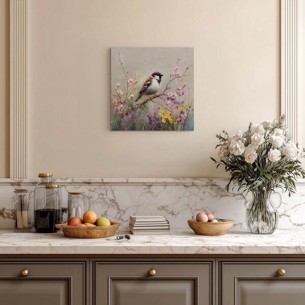 Obraz drukowany na płótnie 32x32 cm Sparrow – Styler
