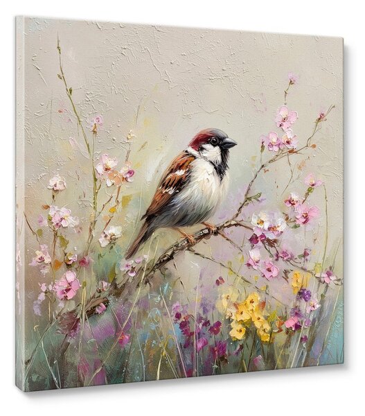Obraz drukowany na płótnie 32x32 cm Sparrow – Styler
