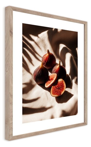 Obraz drukowany z ramą w zestawie 40x50 cm Ripe Figs – Styler