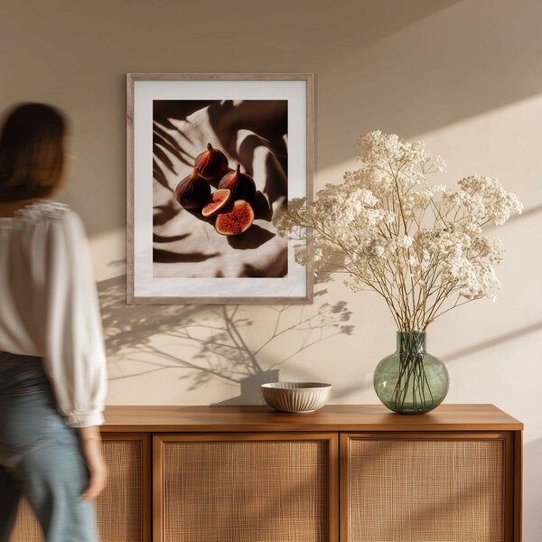 Obraz drukowany z ramą w zestawie 40x50 cm Ripe Figs – Styler