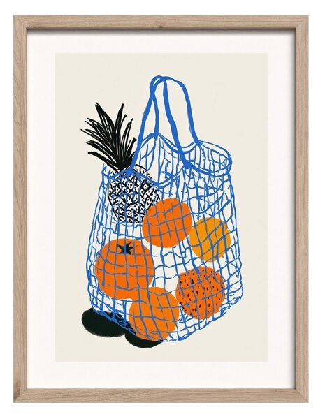 Obraz drukowany z ramą w zestawie 30x40 cm Summer Fruit – Styler