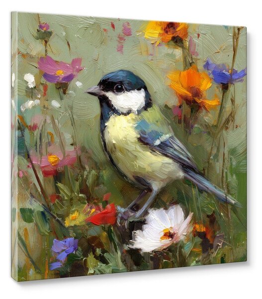 Obraz drukowany na płótnie 32x32 cm Yellow Parus – Styler