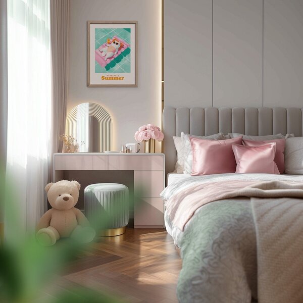 Obraz drukowany z ramą w zestawie 30x40 cm Purrrfect – Styler