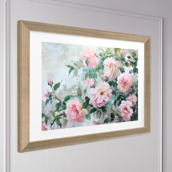 Obraz drukowany z ramą w zestawie 75x56 cm Blooming Roses – Styler