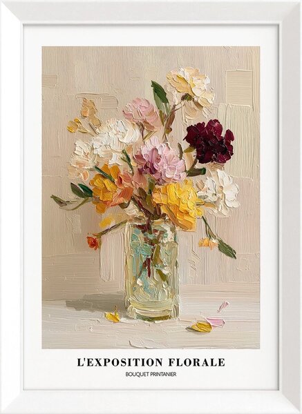 Obraz drukowany z ramą w zestawie 56x75 cm Sunny Bouquet – Styler
