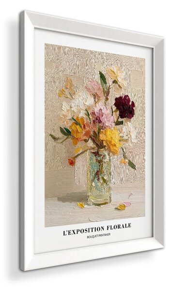 Obraz drukowany z ramą w zestawie 56x75 cm Sunny Bouquet – Styler