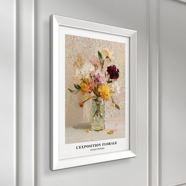 Obraz drukowany z ramą w zestawie 56x75 cm Sunny Bouquet – Styler