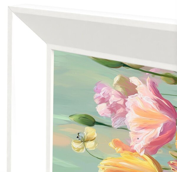 Obraz drukowany z ramą w zestawie 75x56 cm Spring Tulip – Styler
